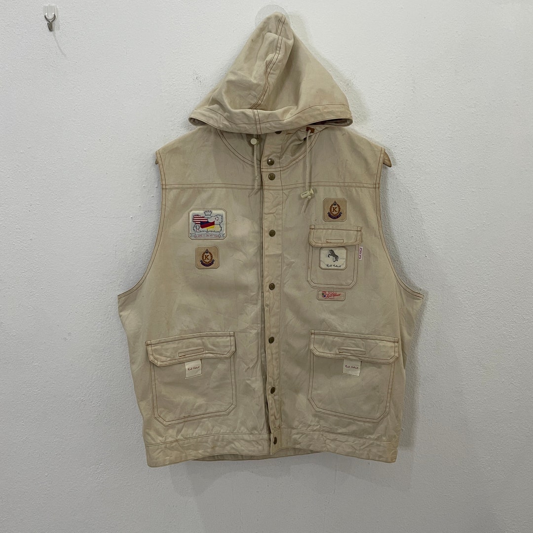 VTG KARL HELMUT Bomber Varsity Jackets Patches Big Logo