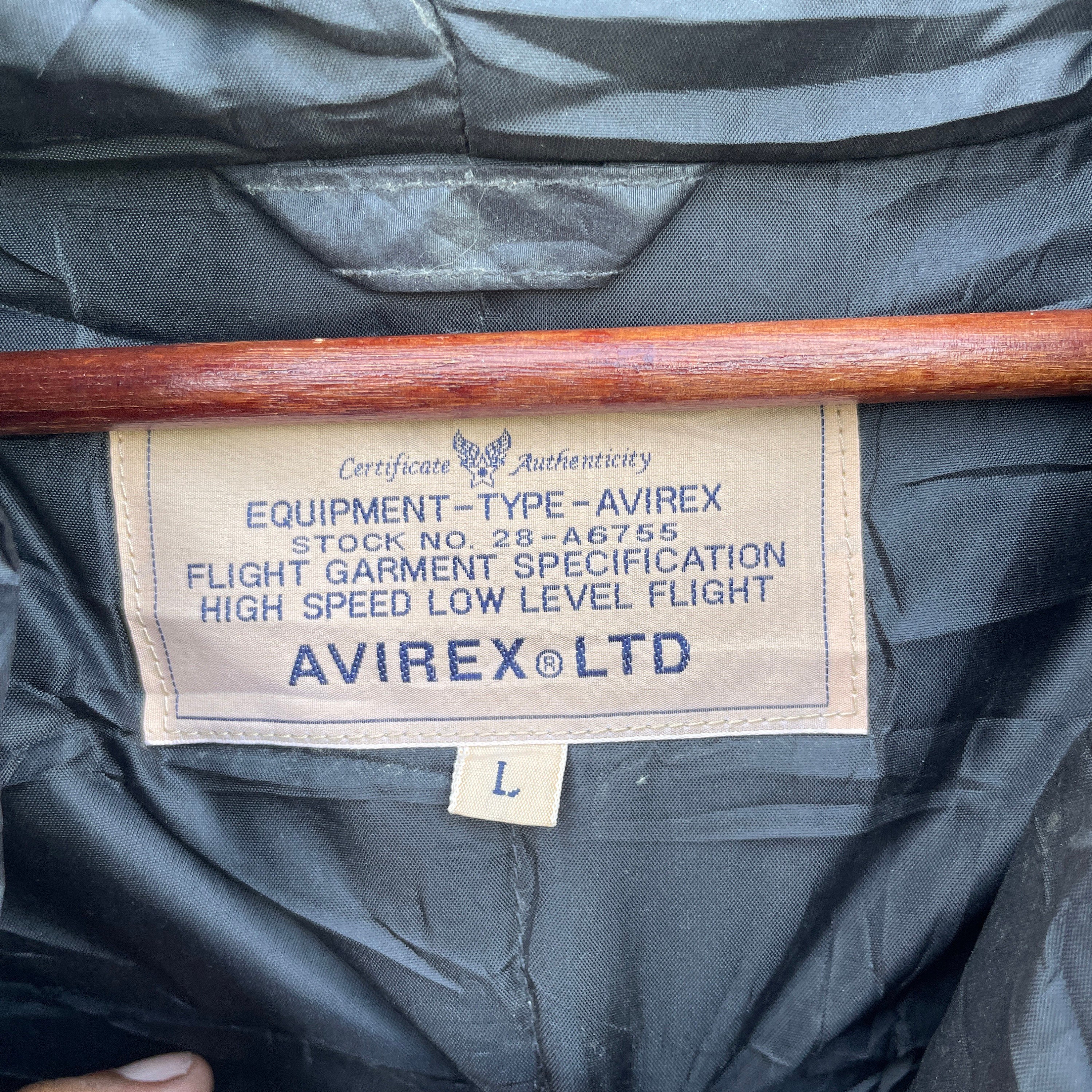 avirex stock no 28 a6755