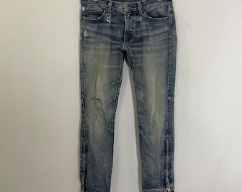 Vintage Rna Store Distressed Denim Vintage Rna Store Distressed Denim Jeans W30