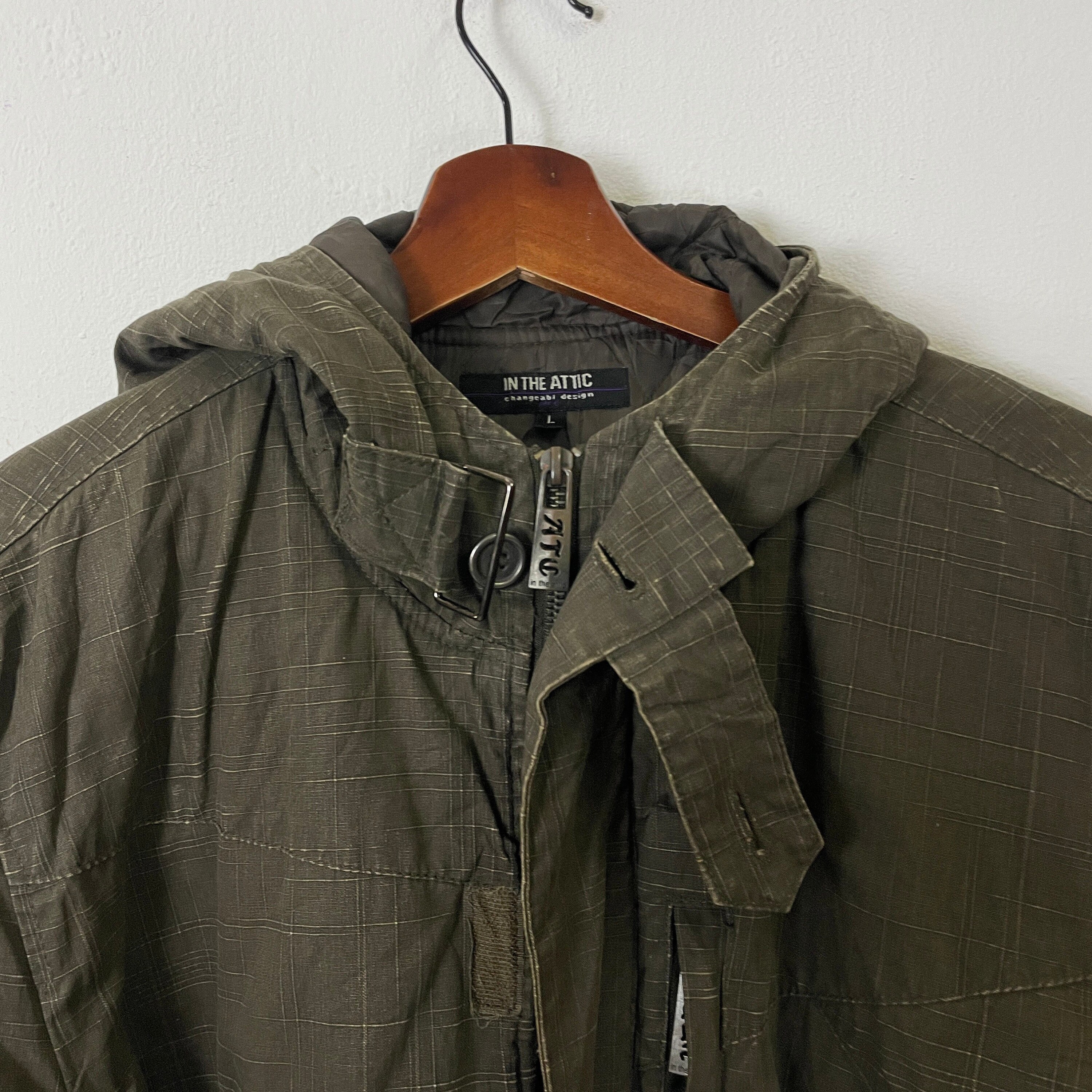 In the Attic Hooded Rugged Jacket - Etsy