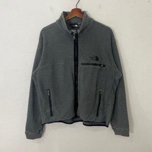 Vintage The North Face Jacket Vintage The North Face Embroidery Small Logo Jacket Vintage The North Face Zipper Ups Jacket Size M