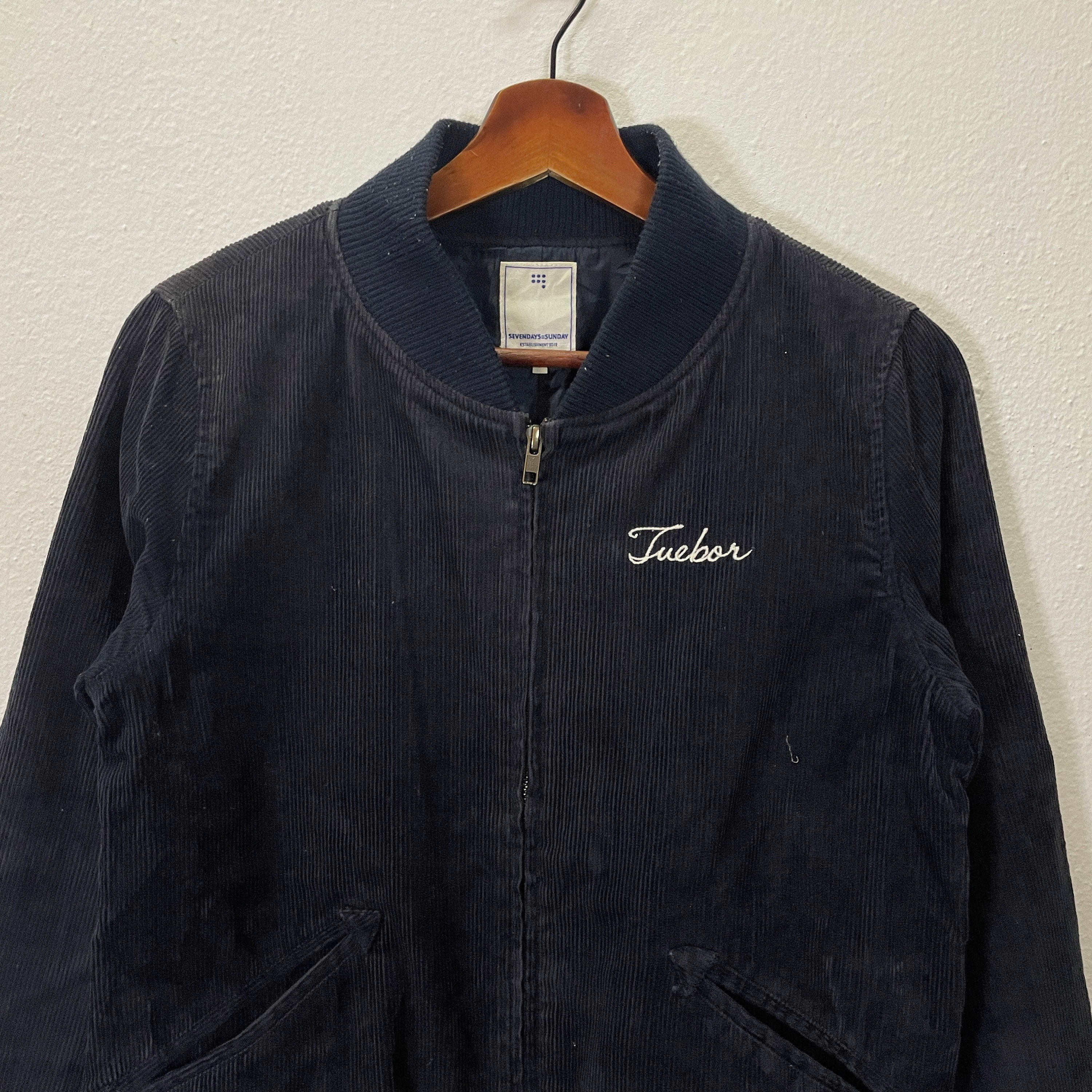 Vintage Sevendays Sunday Corduroy Jacket Vintage Sevendays