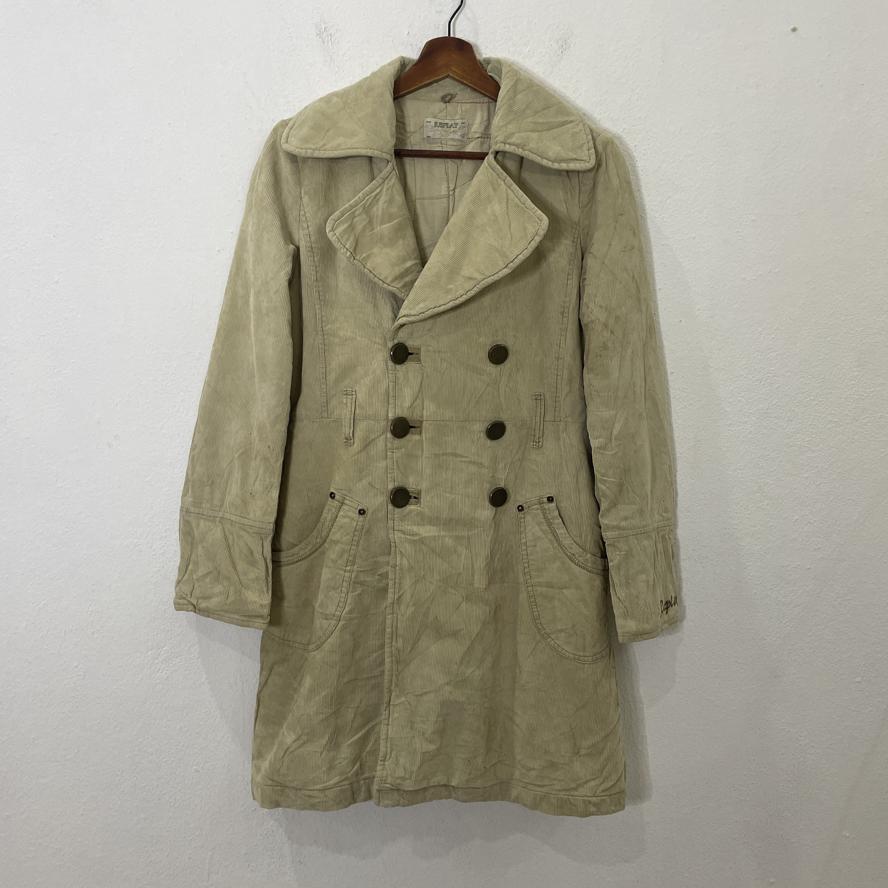 RELAX TIELOCKEN COAT Replay (現CTHY) サイズ1 Vintage Replay Jacket - Etsy