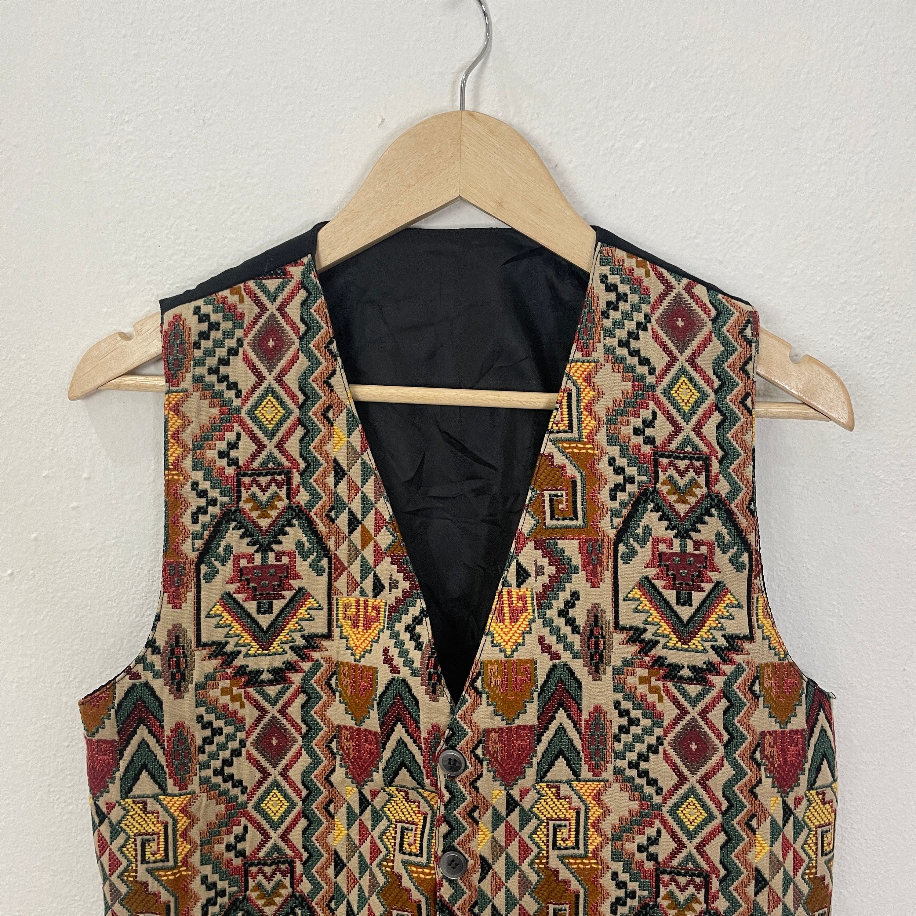 Vintage Unbranded Art Style Vest Vintage Unbranded Navajo