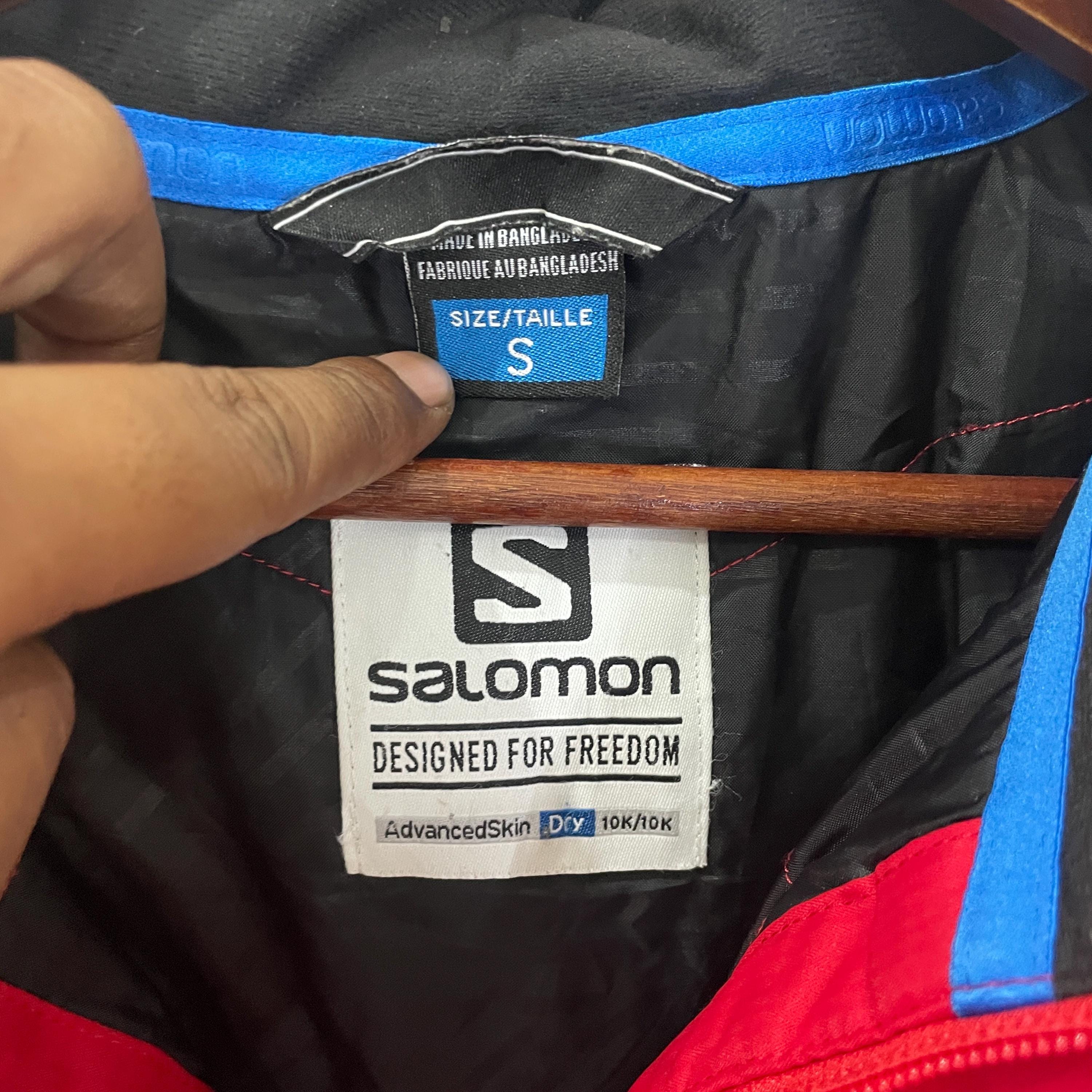 SALOMON スノーウェア designed for freedom Salomon Design for Freedom Jacket Vintage Salomon Design for