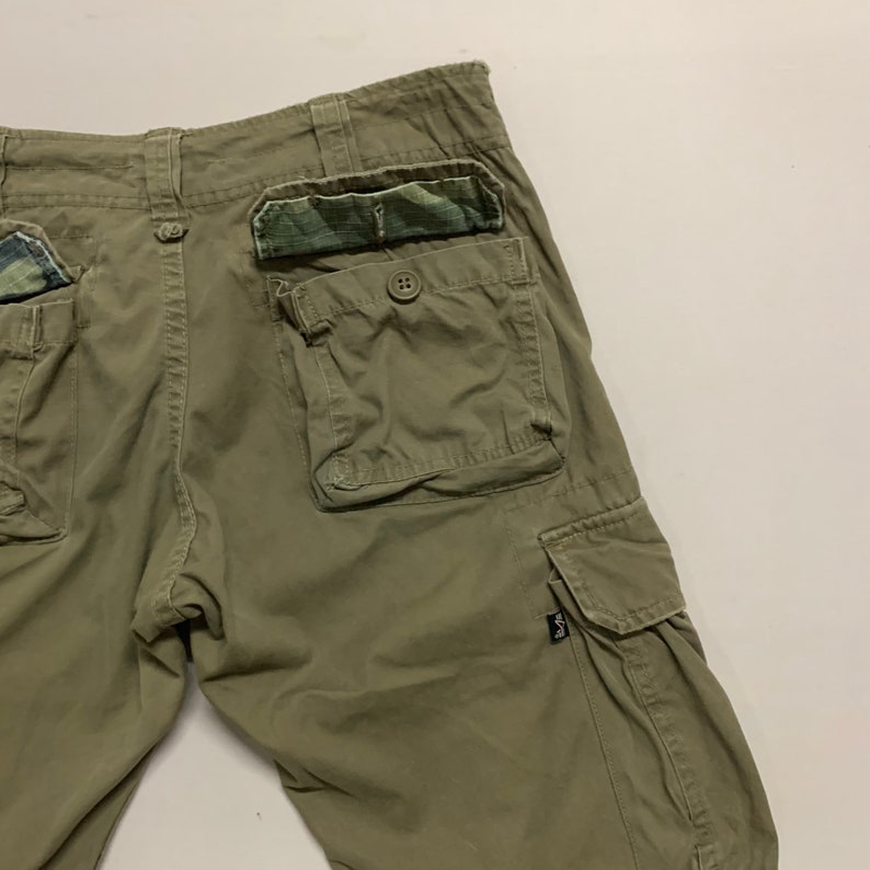 Alpha Industries RN35569 Multipocket Camo Cargo Pants Vintage - Etsy