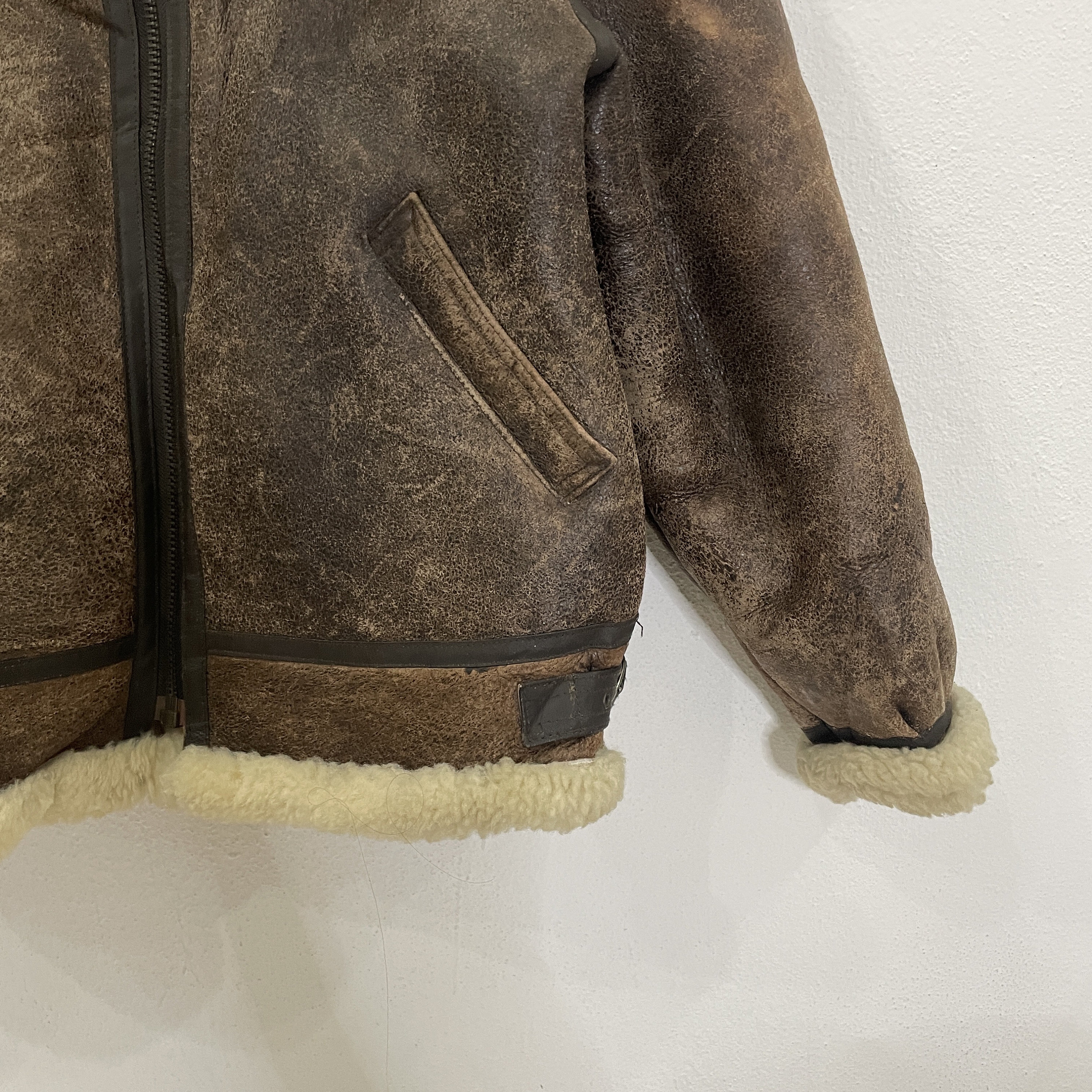 Vintage Dpg Fight B3 Jacket Vintage Dog Fight Leather B3 Jacket