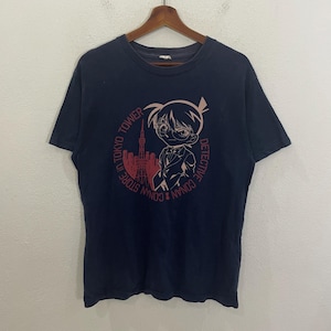 Vintage Y2k Detective Conan Tee Vintage Y2k Detective Conan Pullover Tee Vintage Y2k Detective Conan Short Sleeve Tee Size S