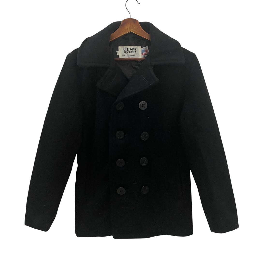 Vintage 90s Schott Pea Jacket Vintage 90s Schott U.S.740N Pea