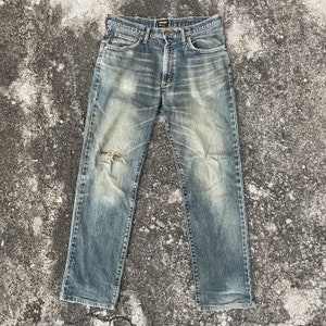 Vintage Wrangler Denim Vintage Wrangler Distressed Denim Vintage Wrangler Distressed Denim Jeans Pants W33