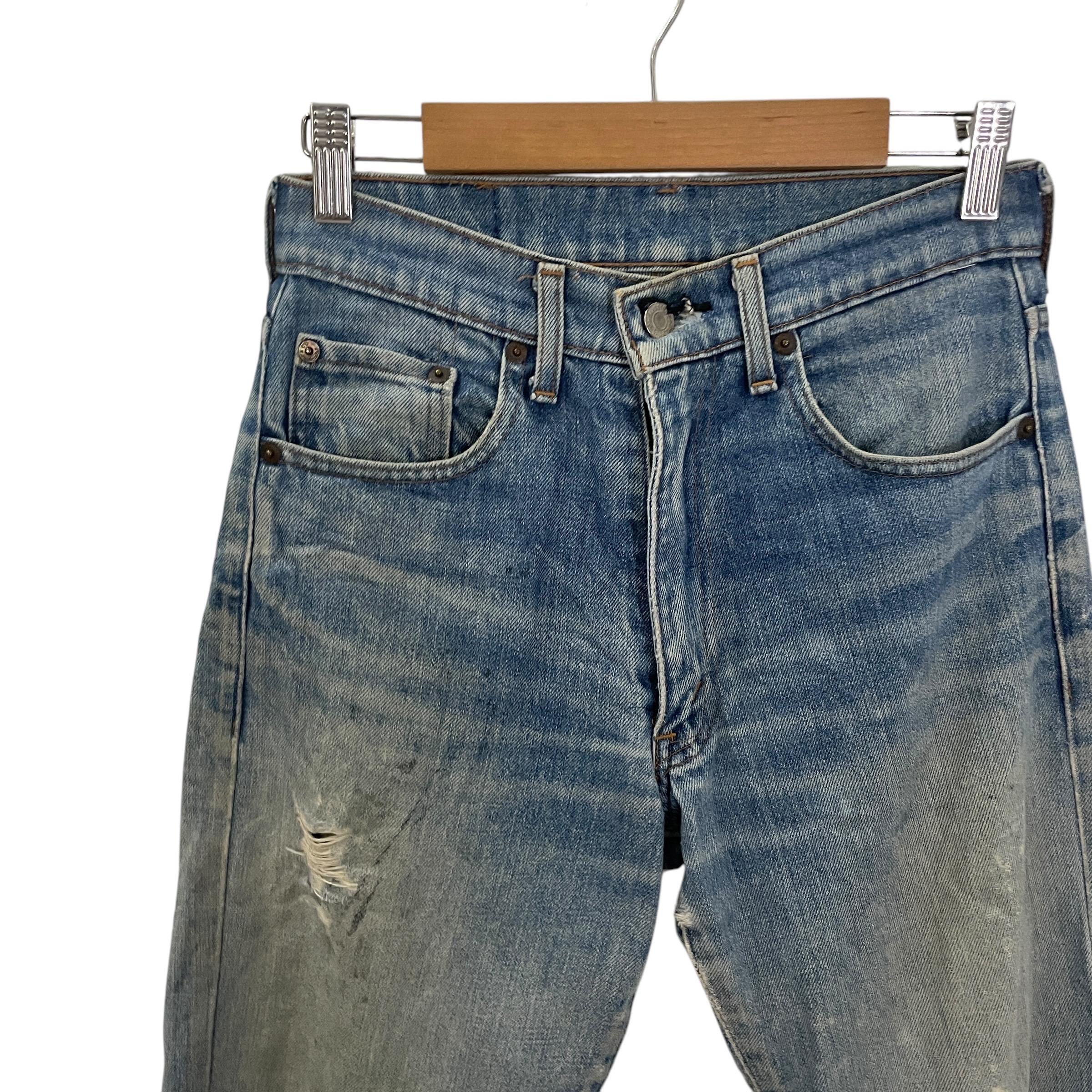 Vintage Levis Lot 504-0217 Distressed Denim Vintage Levis Lot 504