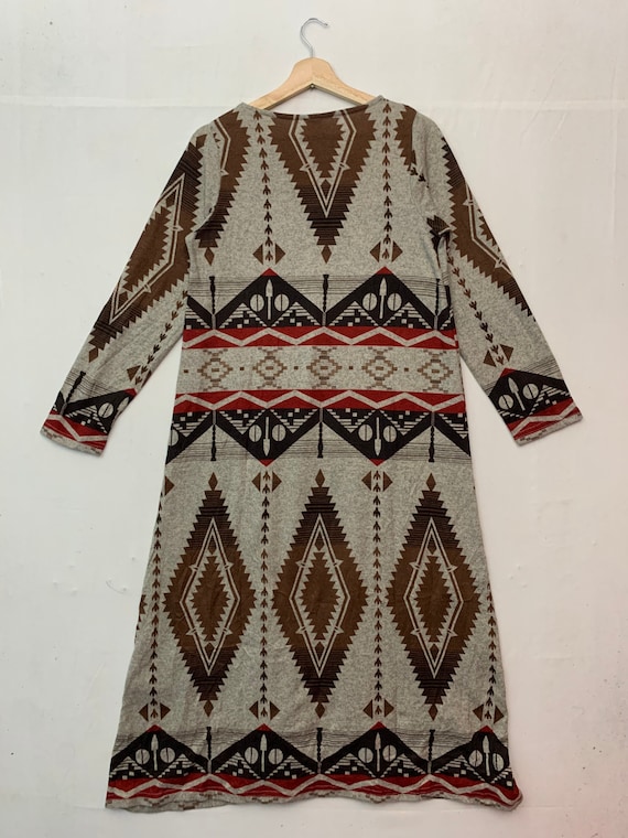 Vintage Pippal Aztex Navajo Style Dress Vintage P… - image 7