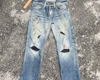 Vintage Edwin Denim Jeans Vintage Edwin Distressed Denim Jeans W33