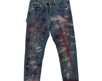 Vintage 90s Levis Lot 504 Jeans Vintage 90s Levis Lot 504 Art