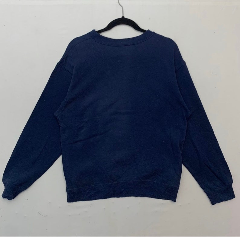 Vintage Hanes Sweatshirt Small Logo Crewneck Plain Sweaters Size M