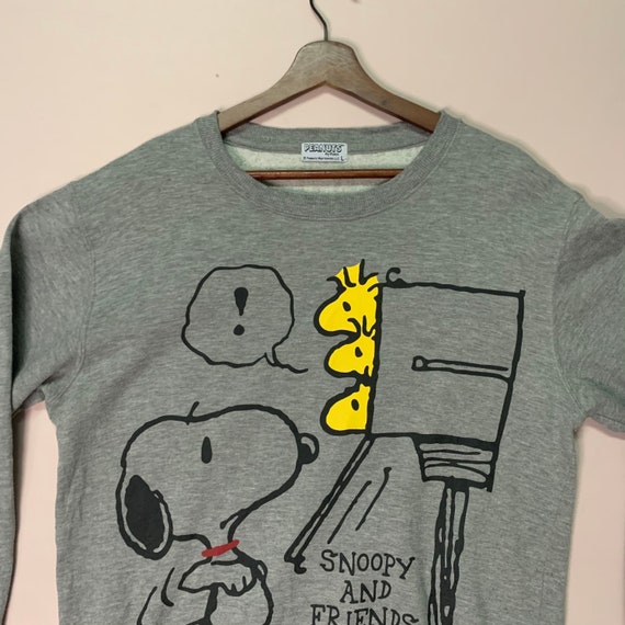 Peanuts & Friends Sweatshirt Crewneck Plain Sweat… - image 6