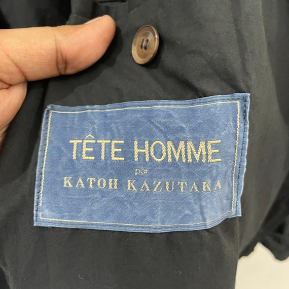 Vintage Tete Homme Par Katoh Kazutaka Trench Vint… - image 6