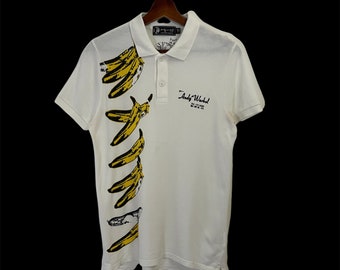 Camiseta polo vintage Hysteric Glamour X Andy Warhol Camiseta polo jersey vintage Hysteric Glamour X Andy Warhol Talla S