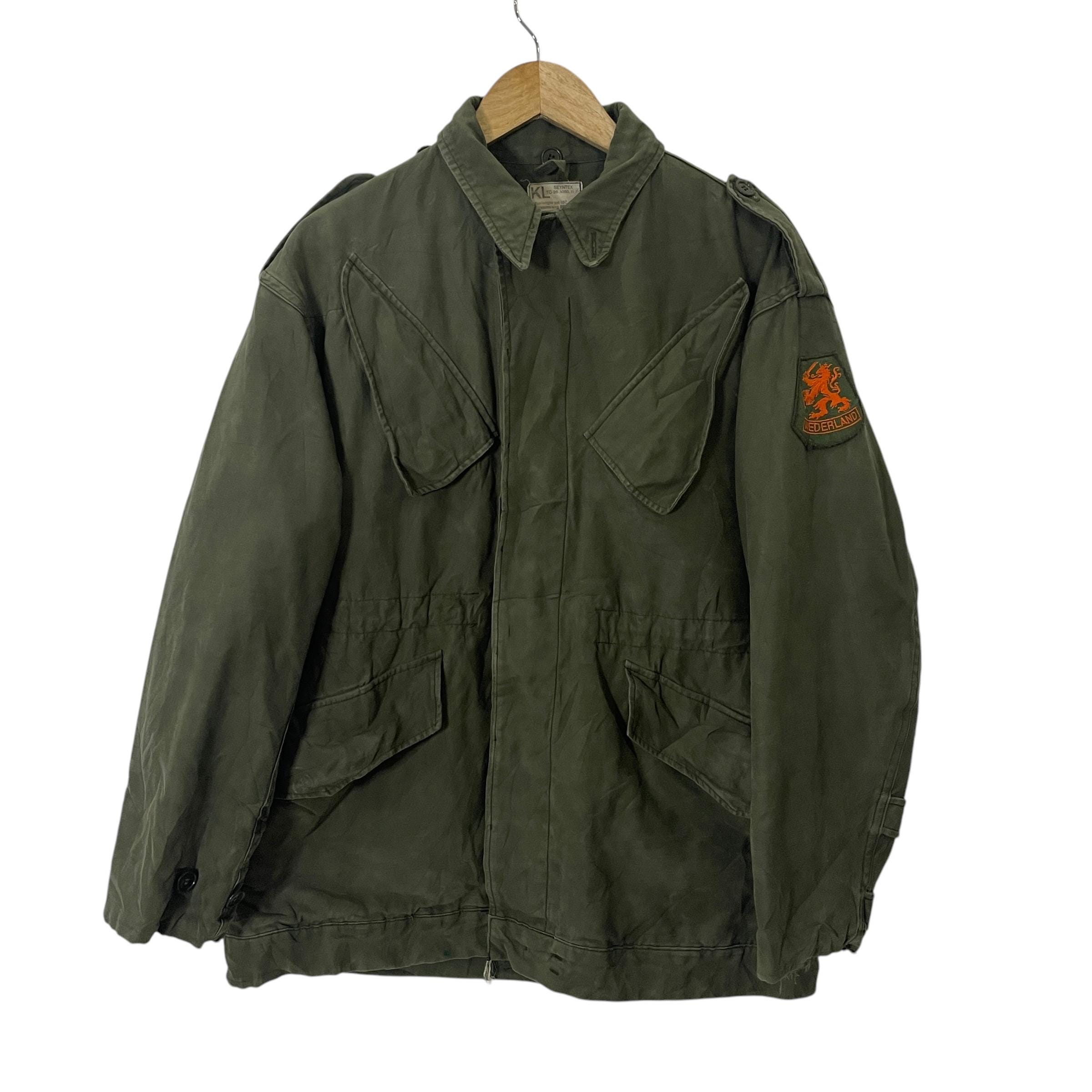 Vintage 80s Military Nederland Jacket Vintage 80s Seyntex