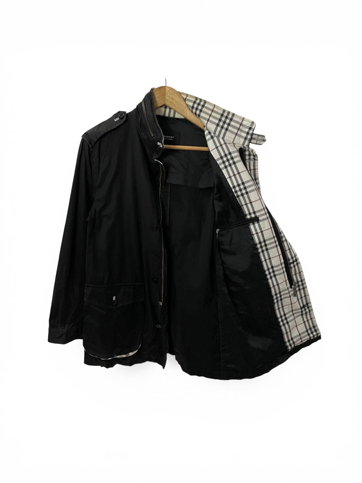Excellent Condition⭐️Burberry Black Label Double Riders Jacket