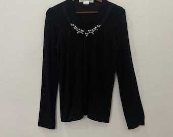 Vintage Comme Des Garcons Distressed Long Sleeve Tee Vintage Comme Des Garcons Distressed Cardingan Size S