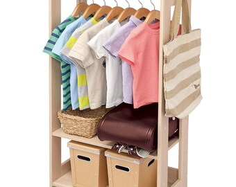 baby wooden wardrobe
