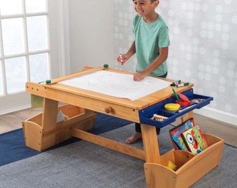 kid art table