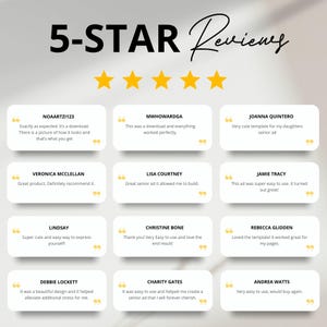 Senior Yearbook Ad Template Full Page | Seniors Dedication Photo Collage Template Easy Editable Canva Ads Printable Digital Download image 7