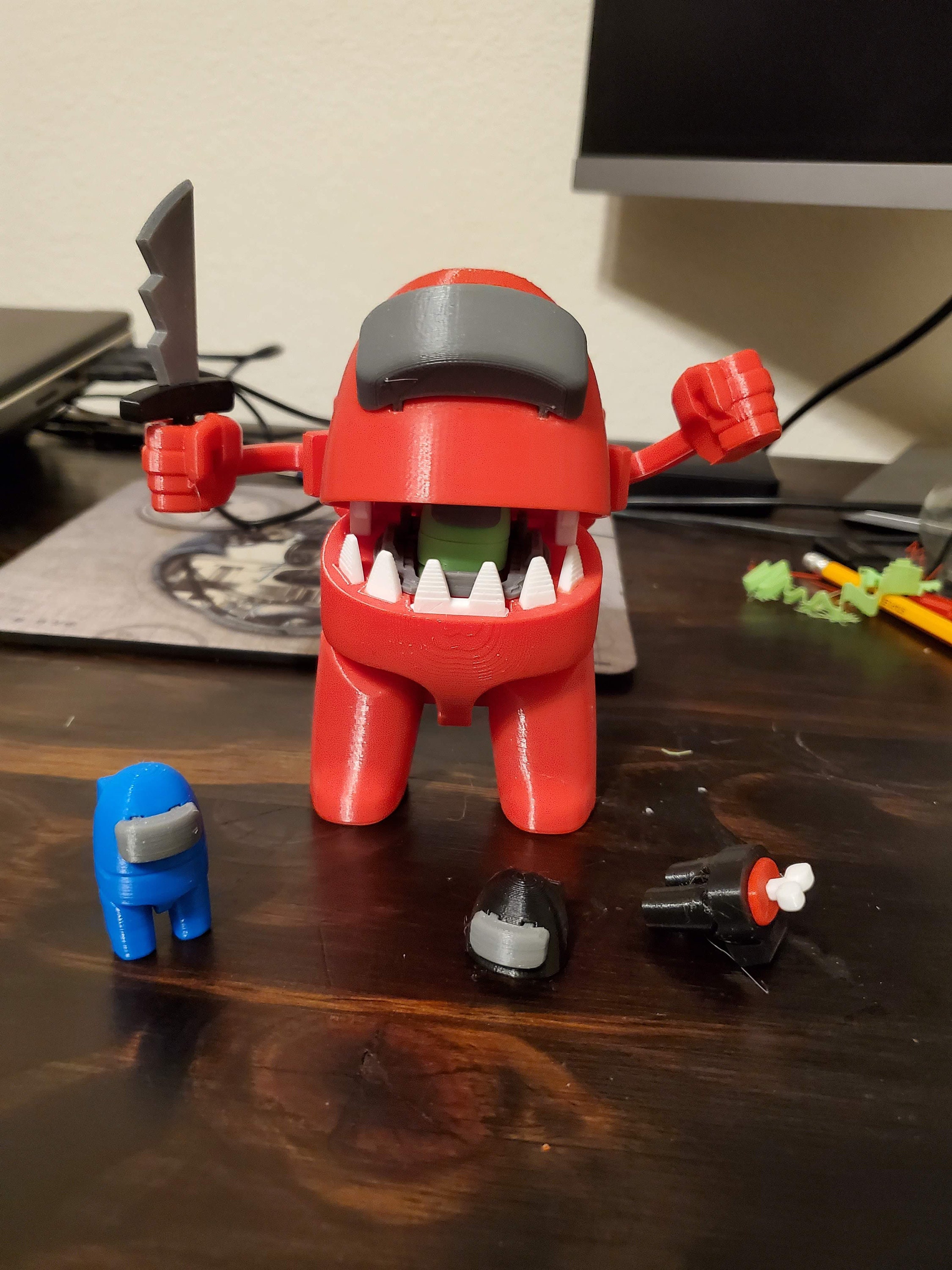 Imposter Juguetes Amongas Among Us Imposter Plush Set Juguete Azul