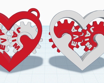 Heart Keychain