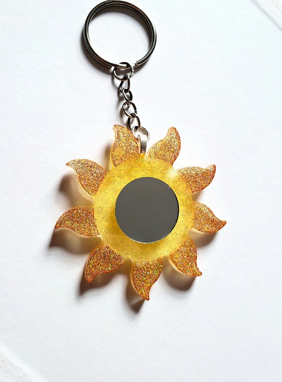 最愛 Mini Sunshine Mirror Etsy - Keychain 小物