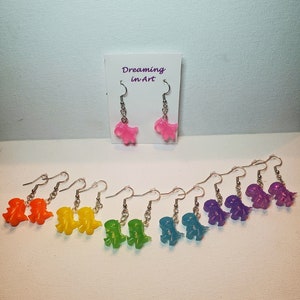 Mini Dinosaur Earrings