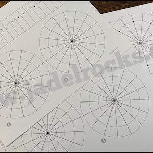 4.5 Mandala Brainstorm Stencil and Sketchbook Page Templates