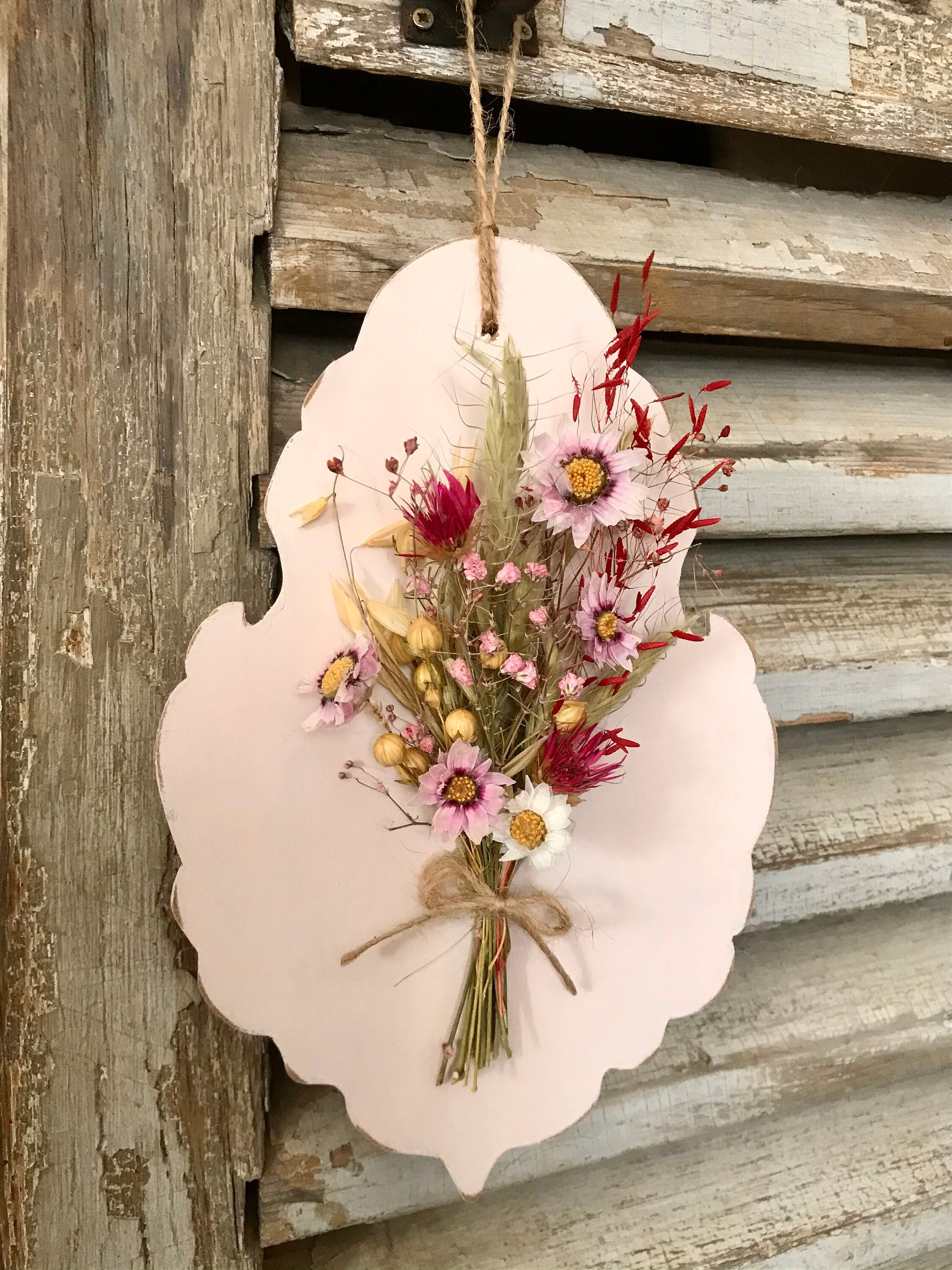 Fleurs Séchées sur Pampille Bois