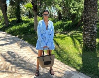 Long Sleeve Top and Skirt, Beach Vacation Outfit, Boho Summer Outfit, Flowy Skirt Set, Casual co ord Set, Holiday Outfit, Skirt Set