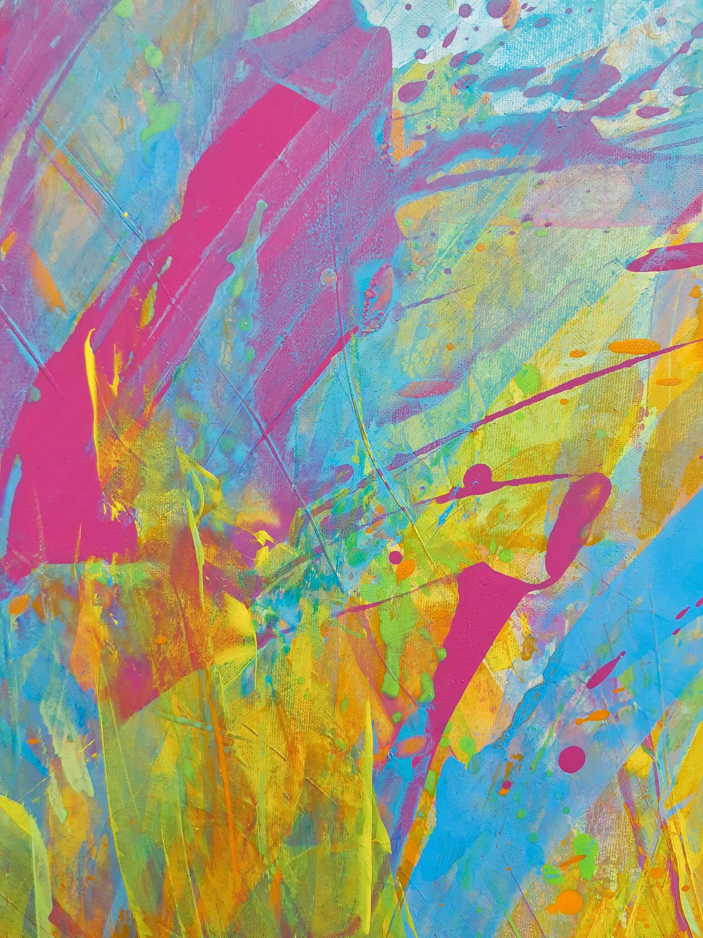 Abstract Image/ Abstract Art/ Unique/ Canvas Picture/ Modern Etsy