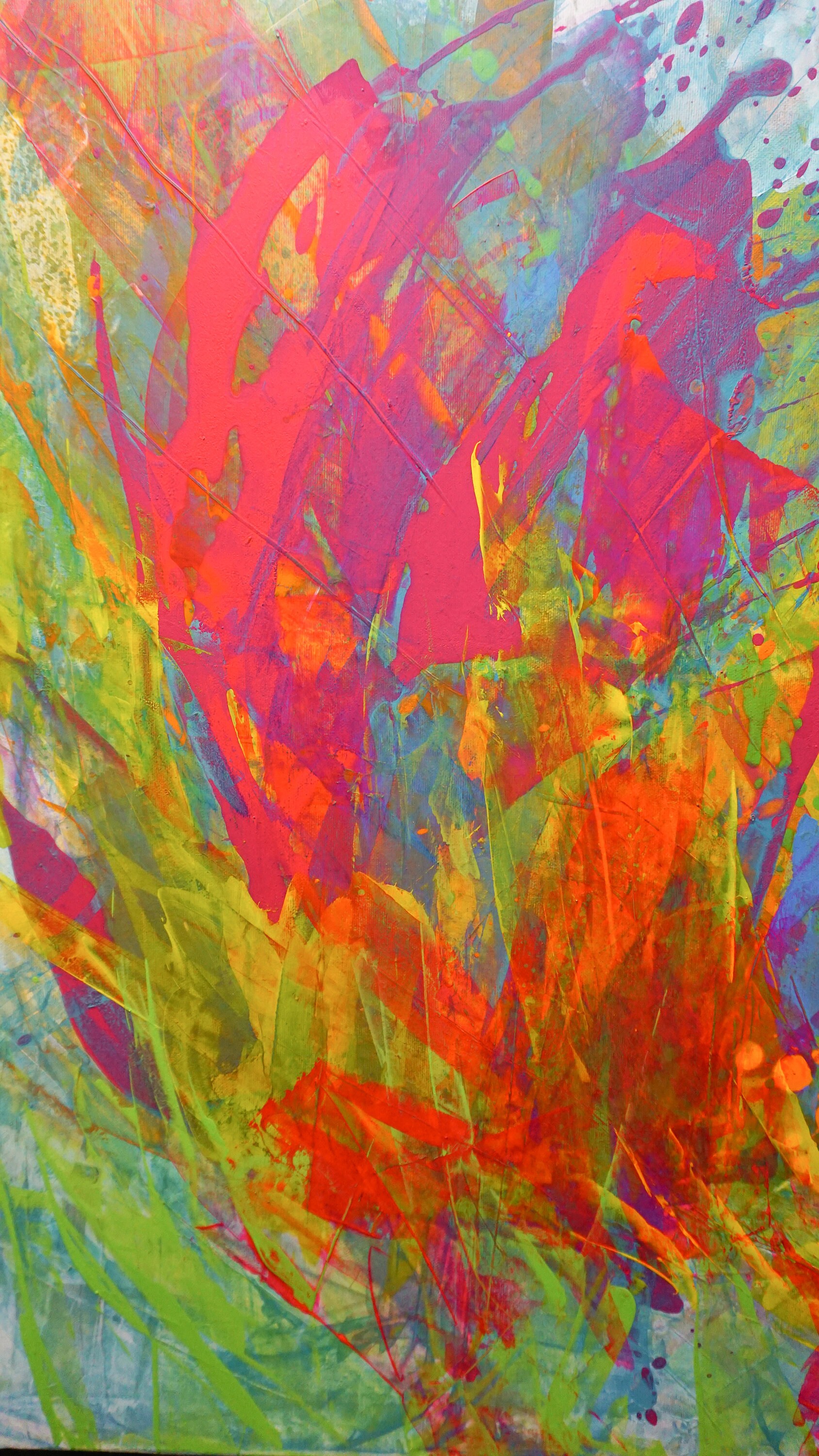 Abstract Picture/abstract Art/unique/canvas Picture/modern Etsy UK