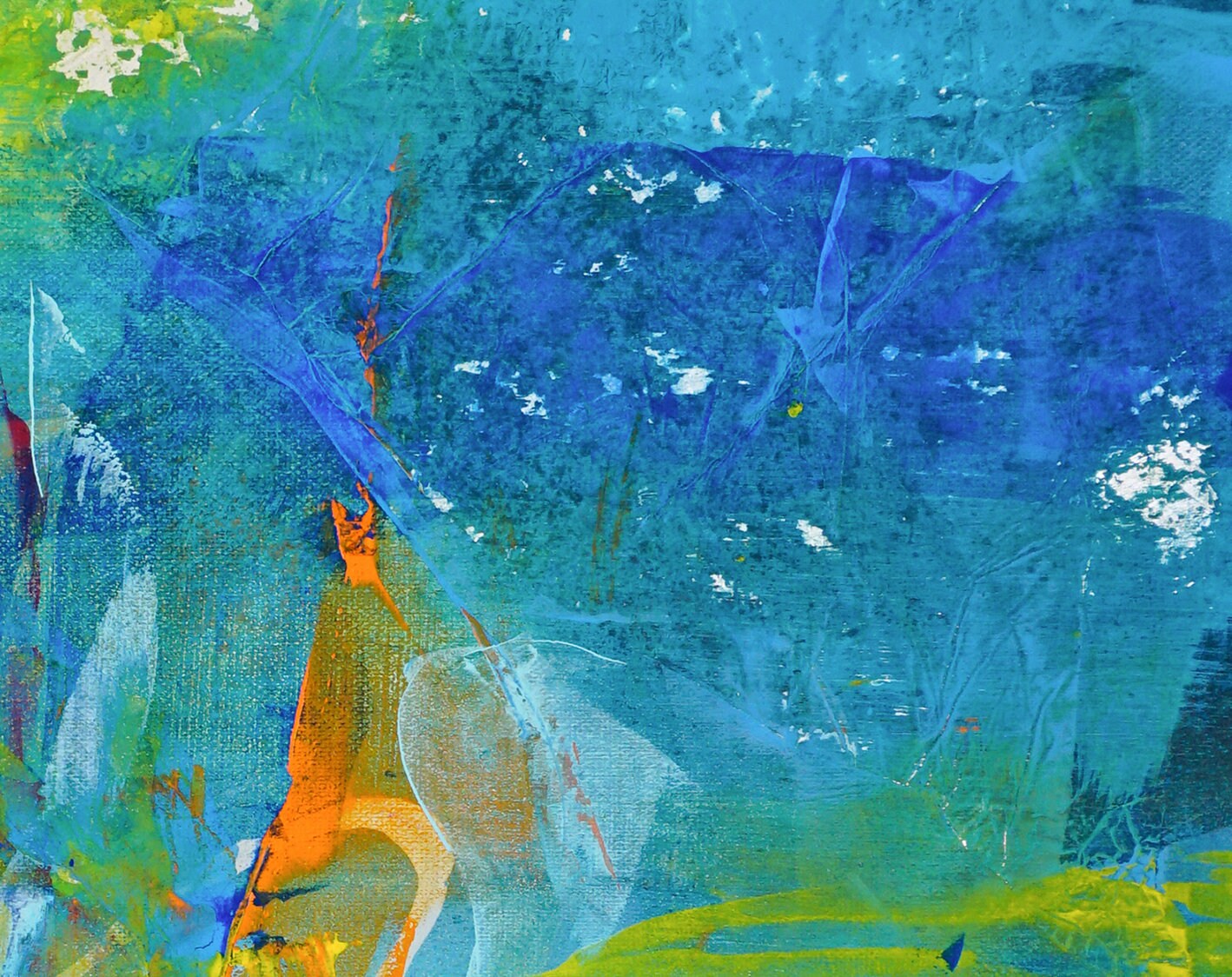 Abstract Picture/abstract Art/unique/canvas Picture/modern Art/acrylic ...