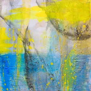 Abstract Image/ Abstract Art/ Unique/ Wooden Body Image/ Modern Art/ Acrylic Painting/ Art/ Acrylic Painting