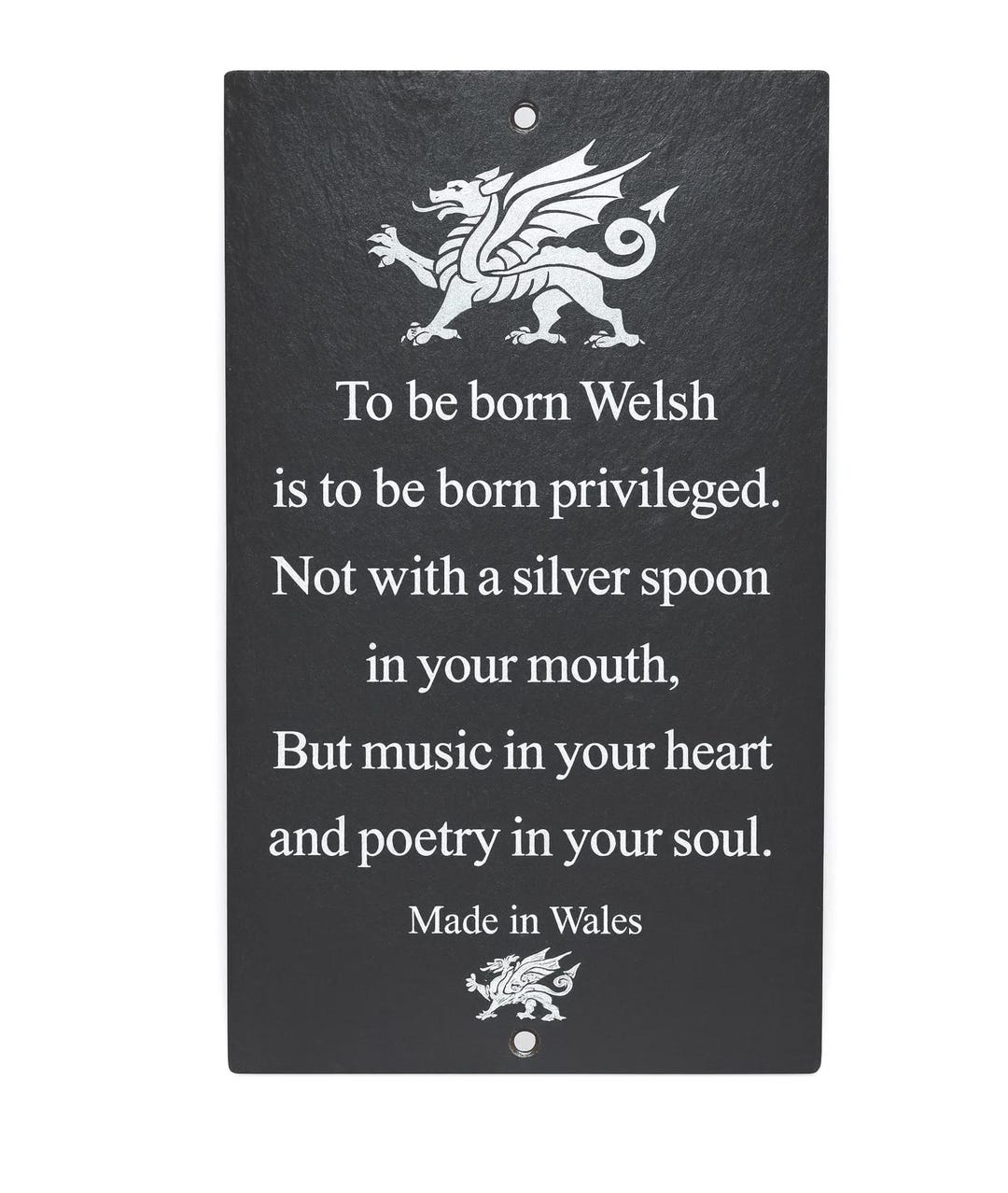 To Be Born Welsh Sign Engraved Welsh Slate Wall Plaque Sign Wales ...