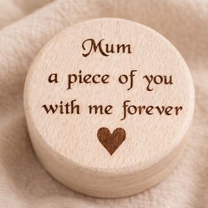 Small Wooden Urns for Human Ashes • Mini Urns Keepsake Box • Little Urn Memorial Box • Small Ashes Box • Ashes or Hair Keepsake Container