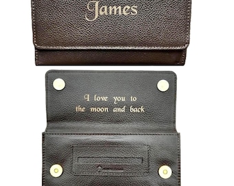 Personalized Tobacco Tin: Vintage Rollie Tin With Organizer