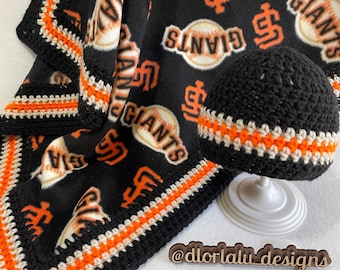 Manta de bebé de los Gigantes de San Francisco, Gigantes de San Francisco, Béisbol, Regalo para baby shower, Deportes, Gigantes de San Francisco