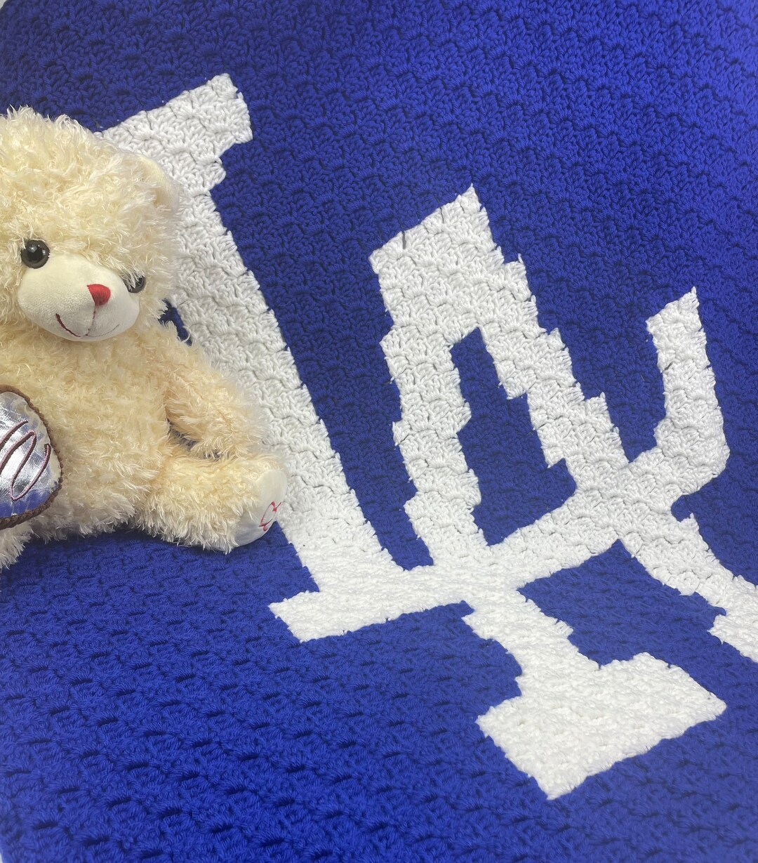 Dodgers Baby Blanket Los Angeles Dodgers Lap Blankets Etsy