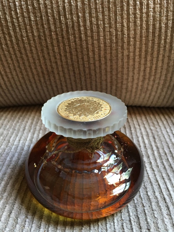 1940s Rock Beach De Pino Nice Perfume bottle w/con