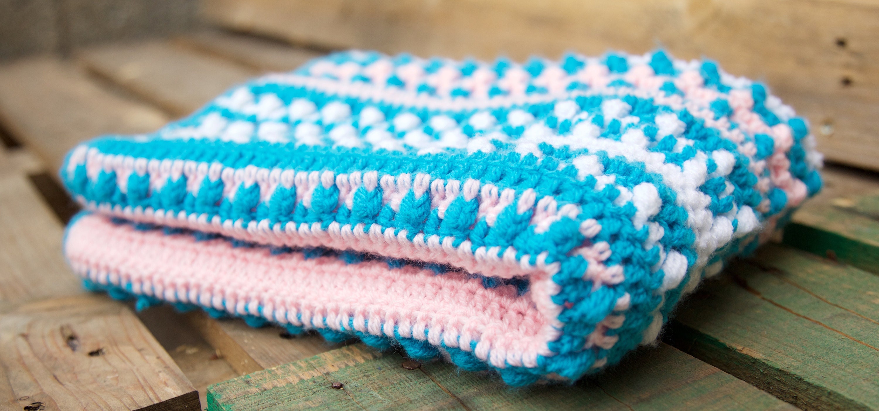 This Beautiful Hand Crocheted Blanket Was Made in Ireland by Etsy UK