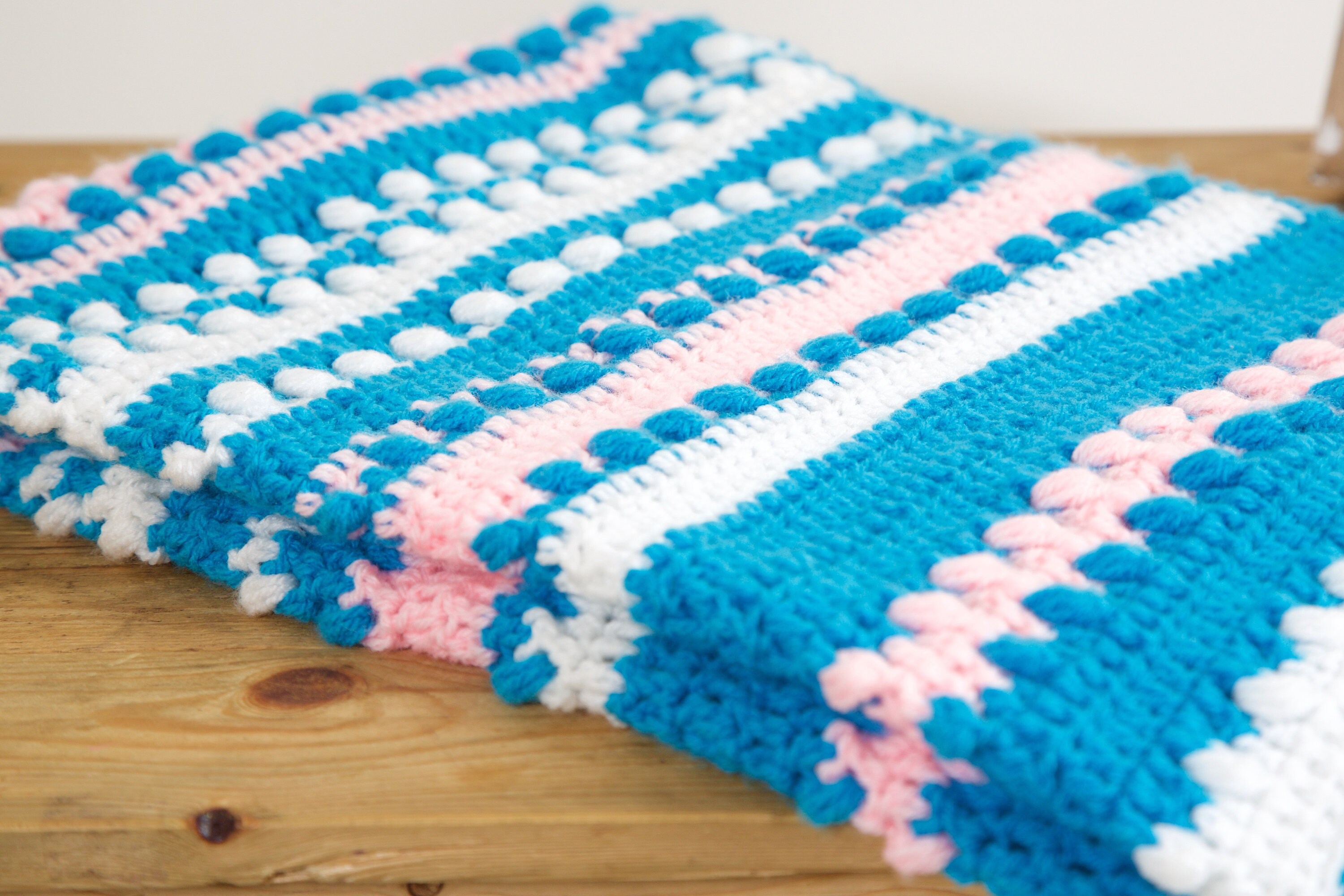 This Beautiful Hand Crocheted Blanket Was Made in Ireland by Etsy UK