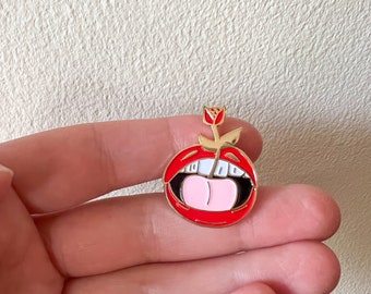 Flowermouth Pin - Soft Enamel Pin