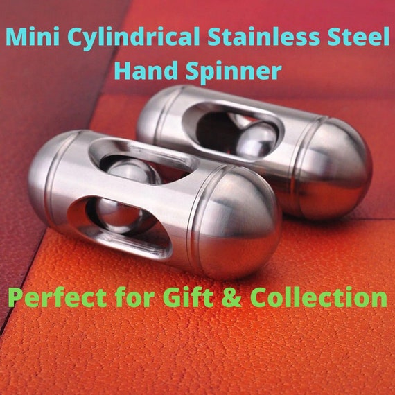Mini Stainless Steel Hand Spinner Metal Small - Etsy