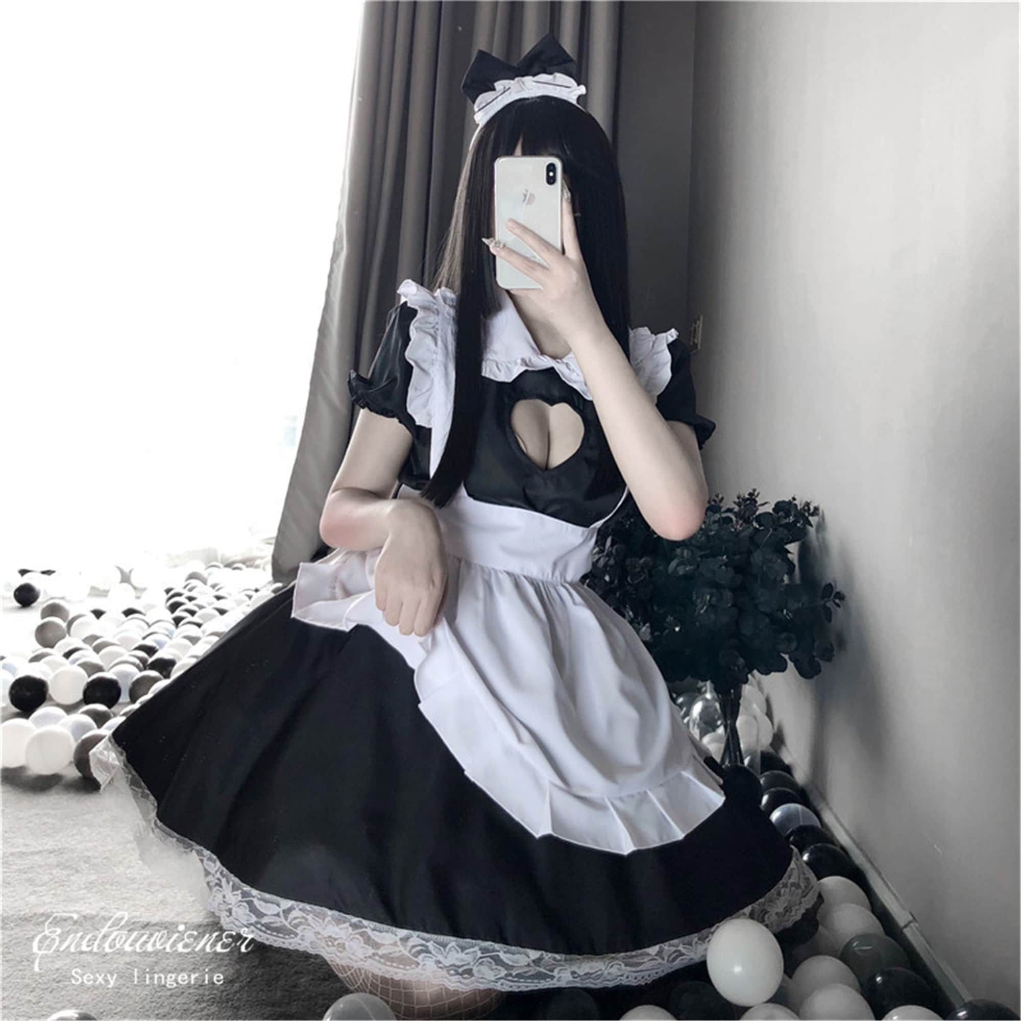 Cat Maid Outfit Roleplay Maid Costumes Sweet Cat Maid Cosplay - Etsy